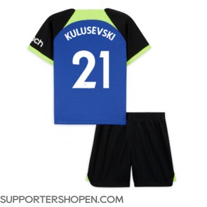 Tottenham Hotspur Dejan Kulusevski #21 Bortatröja Barn 2022-23 Kortärmad (+ korta byxor)